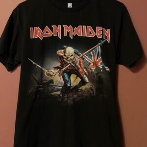 Vintage Iron Maiden The Trooper Medium Black